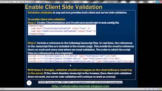 Part 85   Enable client side validation in asp net mvc