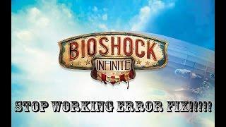 Bioshock Infinite Crash on Press any key (Fix)