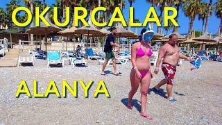 ALANYA OKURCALAR Beach walking #Turkey #antalya #okurcalar #alanya