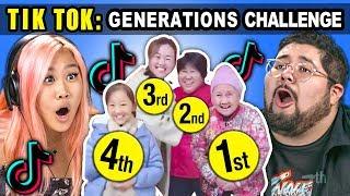 Generations React To TIK TOK Challenge: Chinese Generations Memes