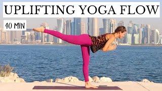 40 min Full Body Yoga Flow for Strength and Flexibility