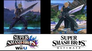 Evolution of Cloud's Moveset in Super Smash Bros. (2014-2018)