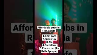 Affordable pubs in Riga,Latvia #latvia #riga #studentlifeinlatvia #internationalstudents #mallu
