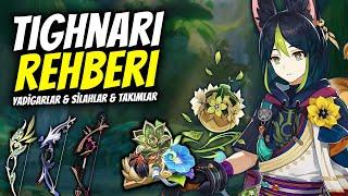 TIGHNARI REHBERİ (4.3) | Yadigarlar & Silahlar & Takım Kurulumu | Genshin Impact Türkçe