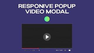 YouTube Video Modal with Pulse Animation | HTML, CSS & JS