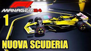 ESORDIO FURIE GIALLE! F1 MANAGER 24 ITA CREAZIONE TEAM CARRIERA