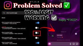 Finally! Instagram chat reply not working problem solved | instagram messenger update problem