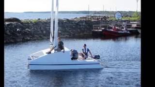 Duo480C: 16" trailerable catamaran build and launch