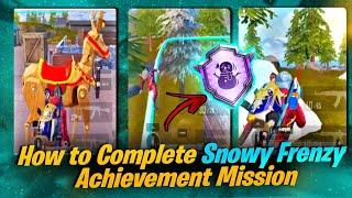 How to complete Snowy Frenzy Achievement Mission PUBG | PUBG 2.9 update