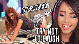 HOW STREAMER GIRLS STRETCH l Best Twitch Fails Compilation - TRY NOT TO LAUGH!!!  #145 REACTION
