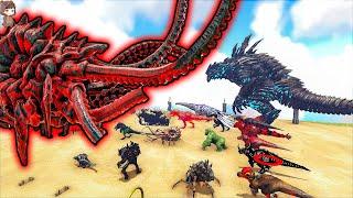 [Part1]God Mode Kraken VS Mod Dinosaurs | ARK Mod Battle Ep.325