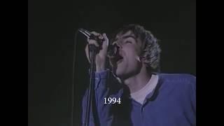 Oasis - Live Forever 1994-2017 (Liam Gallagher Voice Evolution and Change)