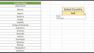 Excel Tip: Searchable drop down list in Excel