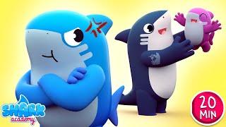 Shark Academy - Don’t be jealous, baby Shark Sing Along!- Baby Shark Nursery Rhymes for Children