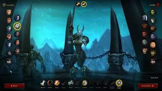 World of Warcraft: SHADOWLANDS | All FEMALE RACES/CLASS Character Selection Screen Animation!