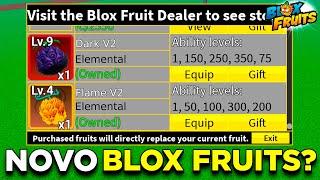 LANÇOU NOVO BLOX FRUITS NO ROBLOX MUITO LEVE E COM NOVO SISTEMA DE FRUTAS!! (FRUIT REBORN)