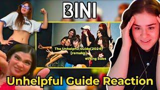 BINI UNHELPFUL (HELPFUL) GUIDE REACTION | THEY ARE SO FUNNY.