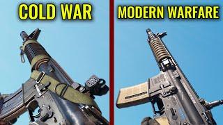 COD Black Ops COLD WAR vs Modern Warfare 2019 - Weapons Comparison