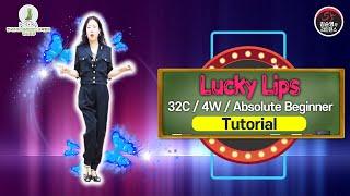 (마라톤)Lucky Lips linedance/ Absolute Beginner/ 럭키 립스 라인댄스