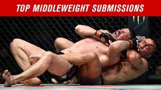Top 10 Middleweight Submissions in UFC History