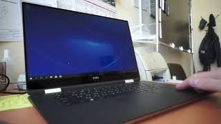 Распаковка ноутбука Dell XPS 9575 15,6" 2 в 1 сенсорный экран