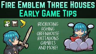 Early Game Tips for Beginners (Recruiting, Fishing, & More!) | Fire Emblem: Three Houses Guide