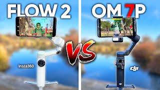 DJI Osmo Mobile 7P vs Insta360 Flow 2 Pro: BEST Gimbal?