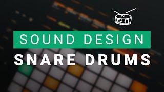 Make Your Own Snare Drums - Sound Design Tutorial