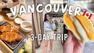 Vancouver Travel Vlog: what life is like in Canada & what to eat in Vancouver 2024