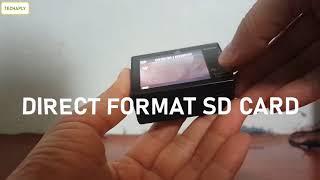 How to Format Micro SD Card For Action Camera