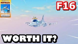 IS THE NEW F16 FALCON WORTH IT IN ROBLOX MILITARY TYCOON?