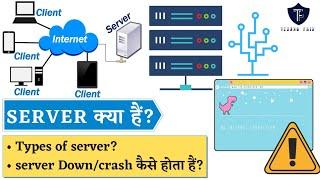 Server क्या होता हैं? | Server Down or Server Crash कैसे होता हैं? | Types of server | [ Explained ]