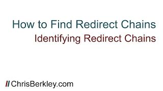 How To Find Redirect Chains and Increase Link Equity for SEO