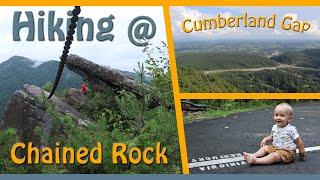 Hiking to Chained Rock at Pineville and Visiting Cumberland Gap | KY #cumberlandgap #chainedrock