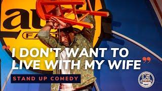 I Don't Want To Live With My Wife - Comedian Donnivin Jordan - Chocolate Sundaes Standup Comedy