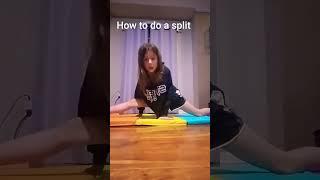 how to do a split