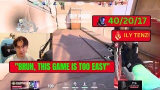 Sen Tenz Kay/o Gamepay with 40 KILLS! NEW RECORD | Ft. JohnQT | VALORANT