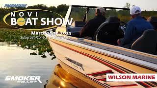 Wilson Marine 2024 Novi Boat Show SmokerCraft Boats