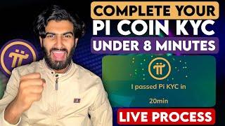 Pi Network KYC in 8 Minutes | Pi Network Latest News Today | Pi Network KYC Live  Pi News Update