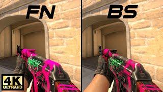 CSGO AK-47 | Neon Revolution - Skin showcase and gameplay all floats [4K60FPS]