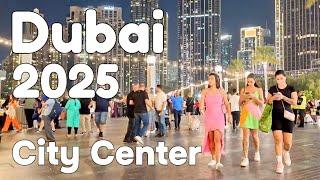 Dubai 2025  Amazing City Center, Downtown Dubai  [4K] Walking Tour