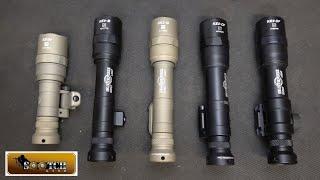 Surefire Scout Pro Weapon Light Comparison