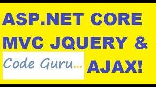 C# ASP.Net Core MVC Web Application with JQUERY and AJAX!