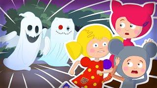 Мультик страшилка - Привидение - Кукутики мультфильмы для детей малышей про Хеллоуин