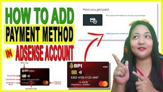 How to Add Payment Method in Google Adsense Account 2022