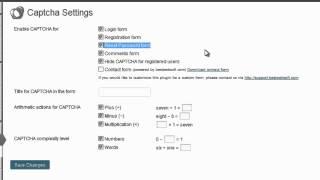 WordPress Security Series: Captcha Plugin