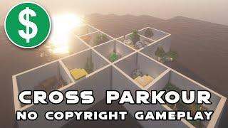 Cross Parkour Gameplay - Minecraft Gameplay - Free To Use Gameplay - No Copyright Gameplay 2