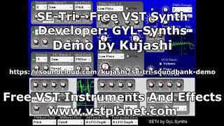 Free VST - SETri Synth (Windows 32 bit) - vstplanet.com