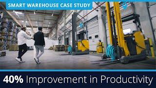 Smart Warehouse Case Study: How the Integration of RFID, UWB and SAP Improved Productivity by 40%