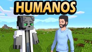 Crearon HUMANOS en Minecraft